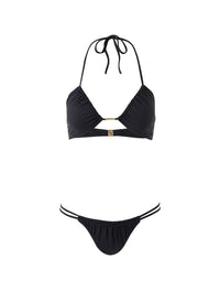 Luxor Black Bikini Cutout