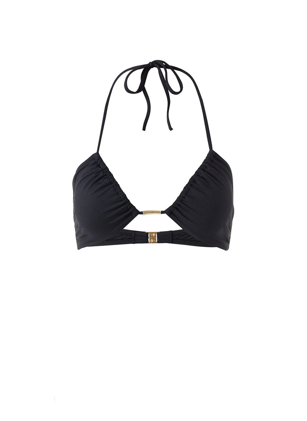 Luxor Black Bikini Top