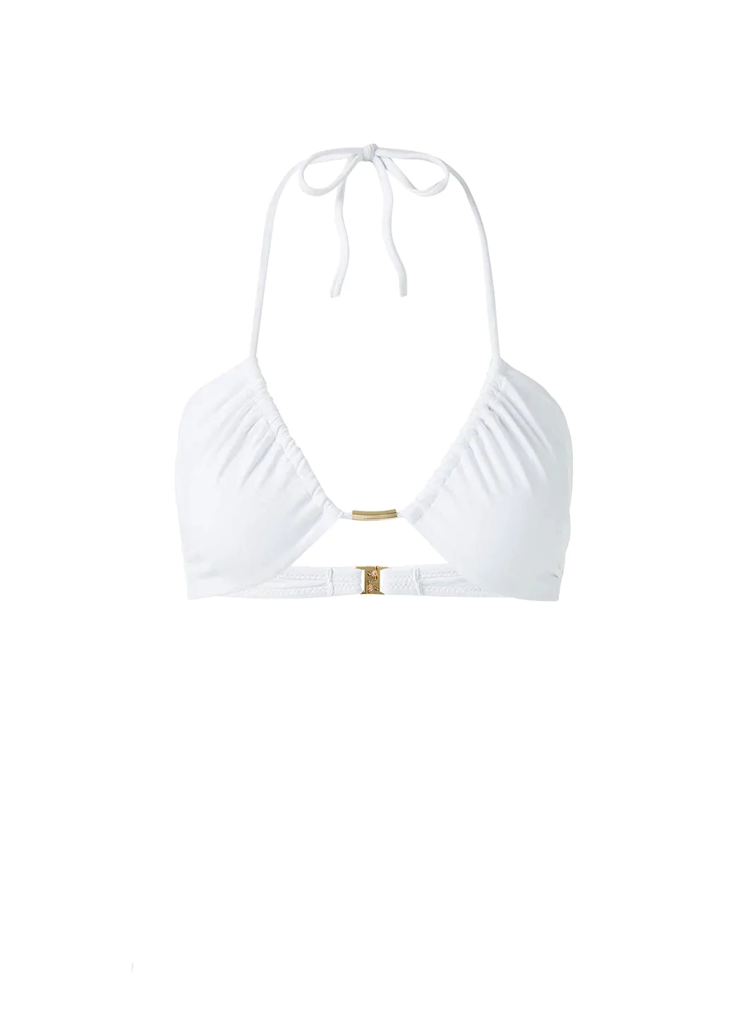Luxor White Bikini Top Cutout 2023  
