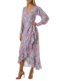 Macaw Bouquet Frill Dress
