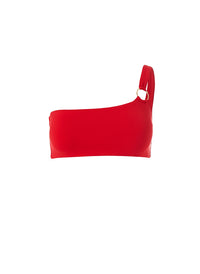 Majorca Red Bikini Top
