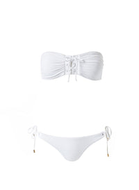 Malaysia White Bikini Cutout 
