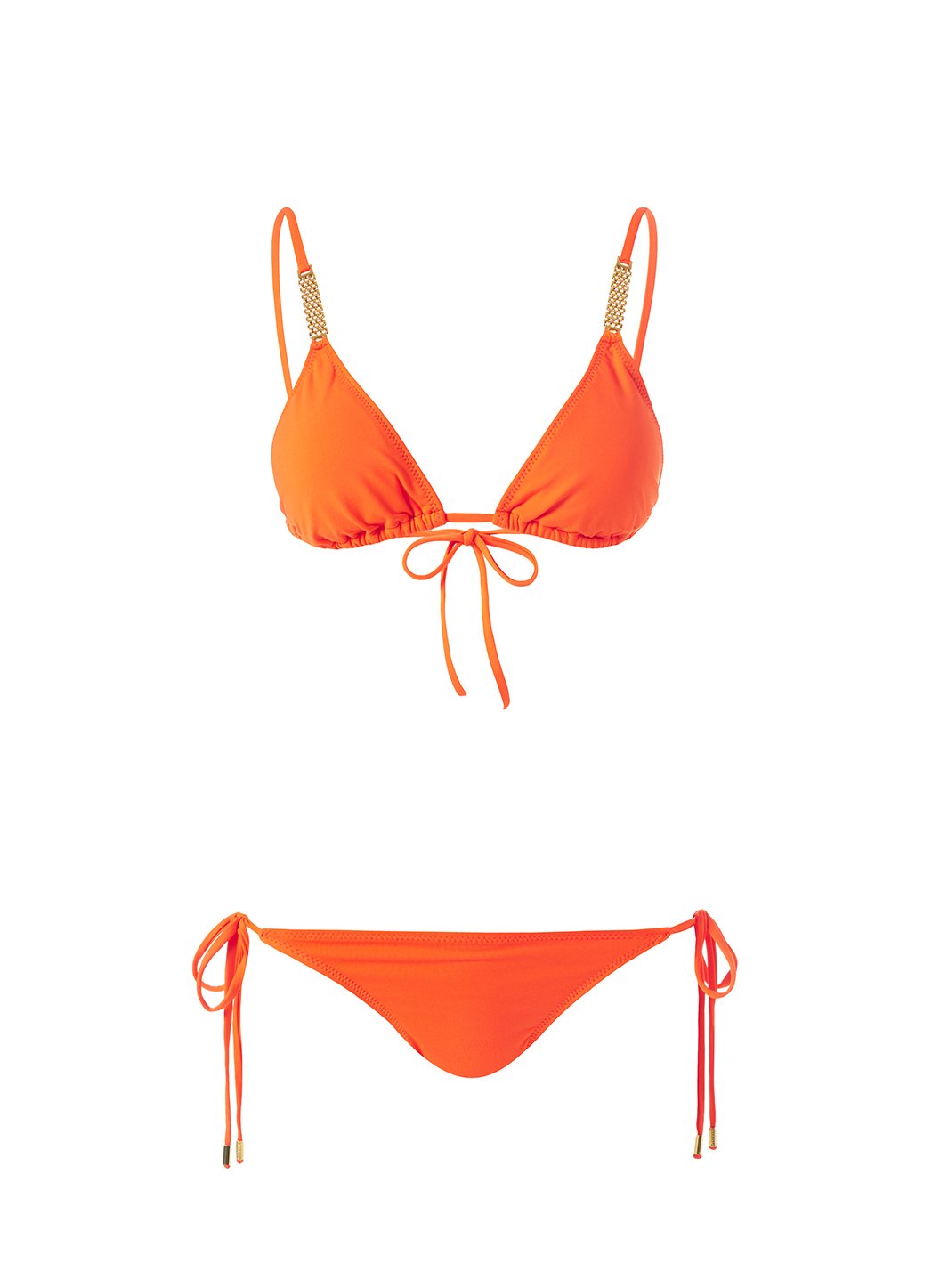 Maldives Papaya Bikini Top