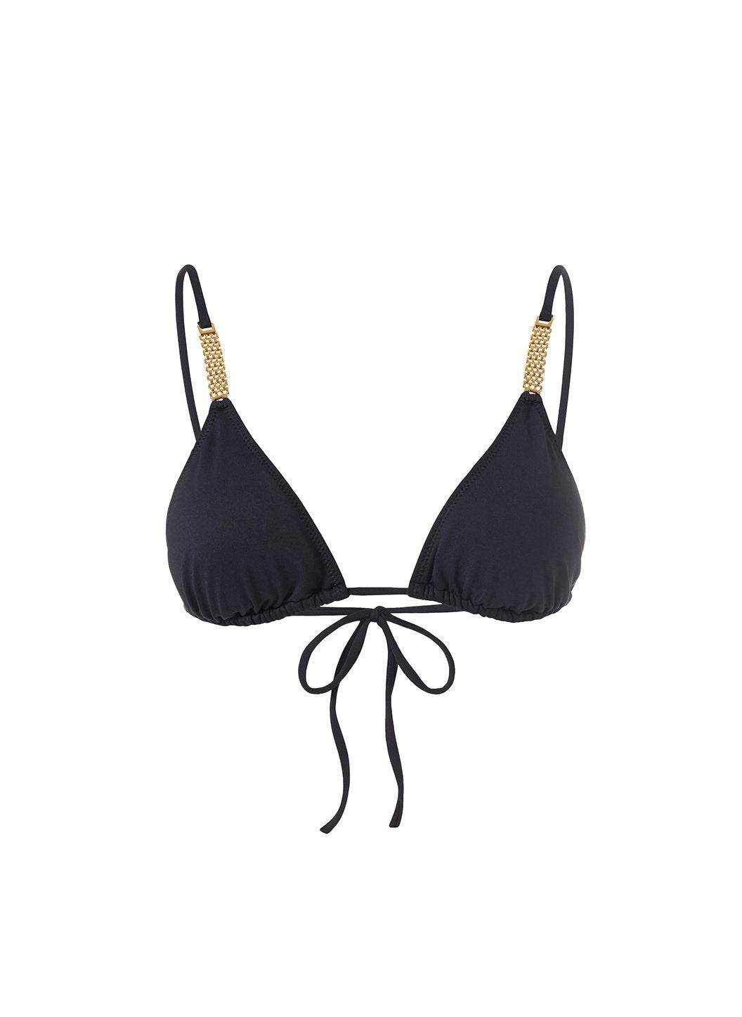 Maldives Black Bikini Top