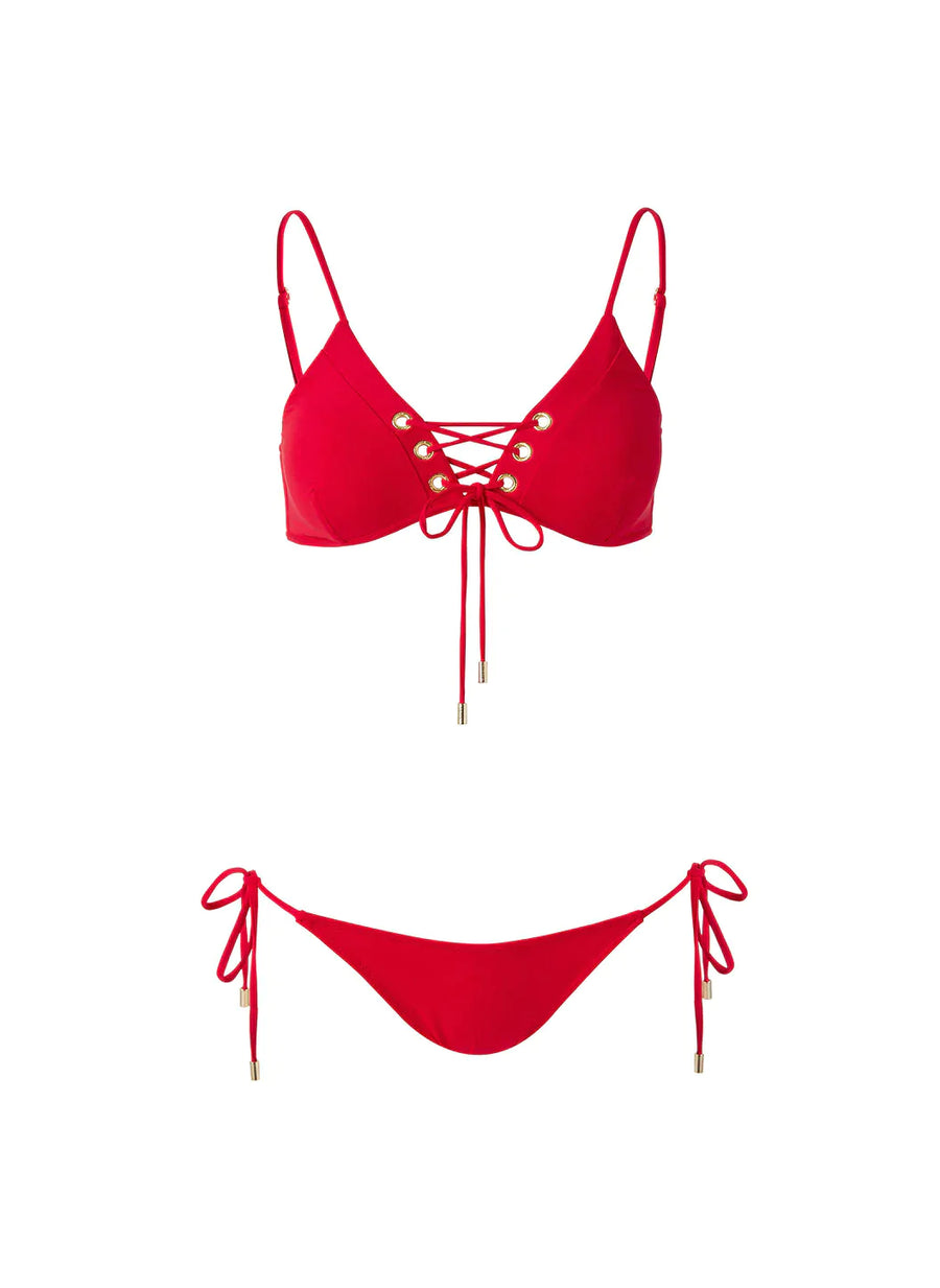 Marrakech Red Bikini Cutout 2023   