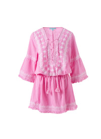 Martina Pink White Dress Cutout 2023  