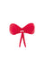 Martinique Red Bandeau Padded Twist Bikini Top