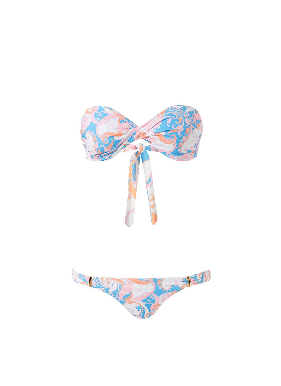Martinique Baroque Blush Bikini Bottom