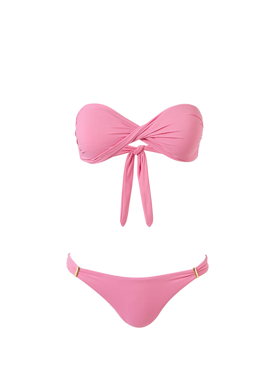 Martinique Rose Bikini Bottom
