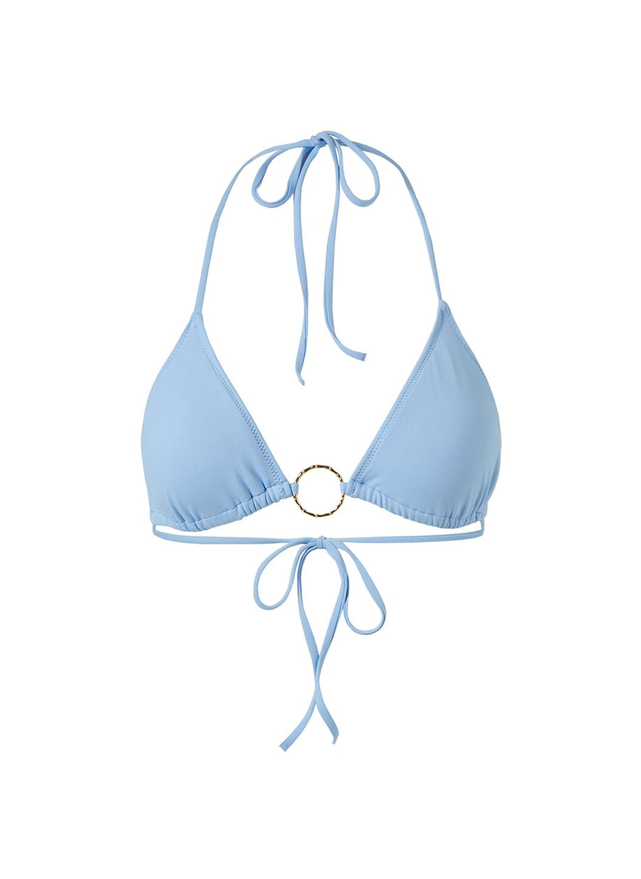Miami Cornflower Bikini Top