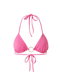 Miami Flamingo Bikini Top