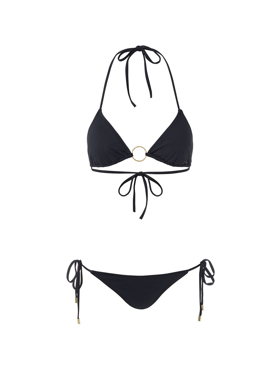 Miami Black Bikini Cutout 2023   