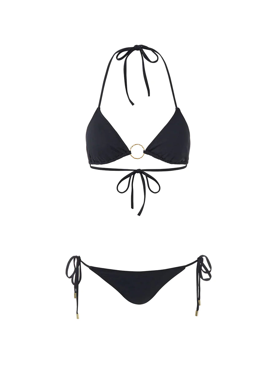 Miami Black Bikini Cutout 2023   