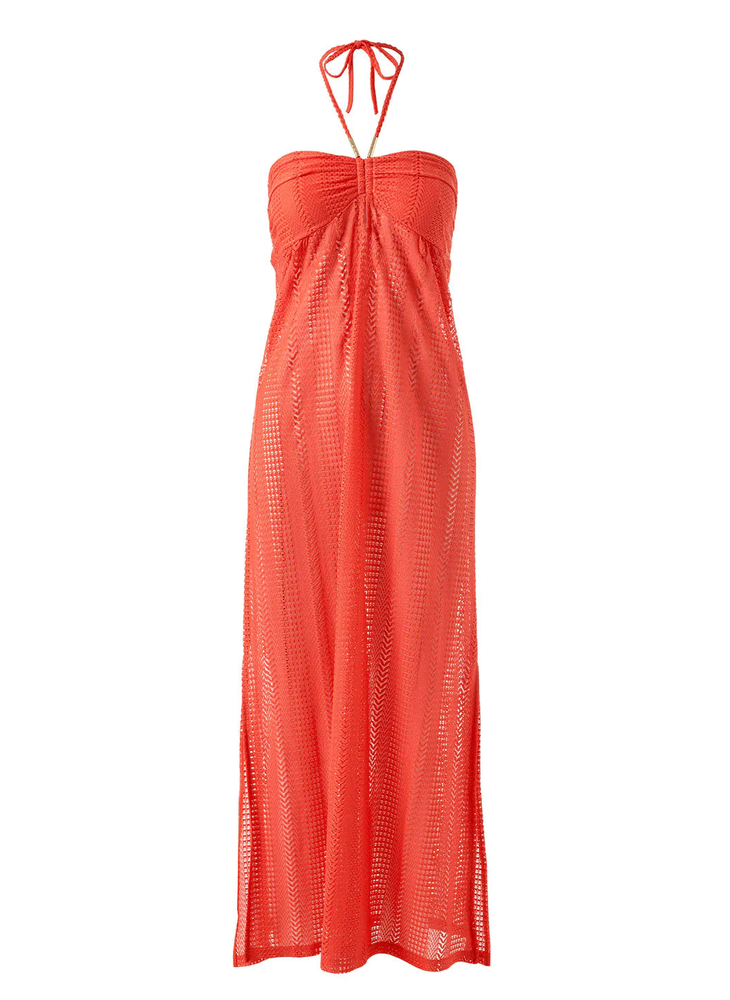 Mila Apricot Dress Cutout 2023   