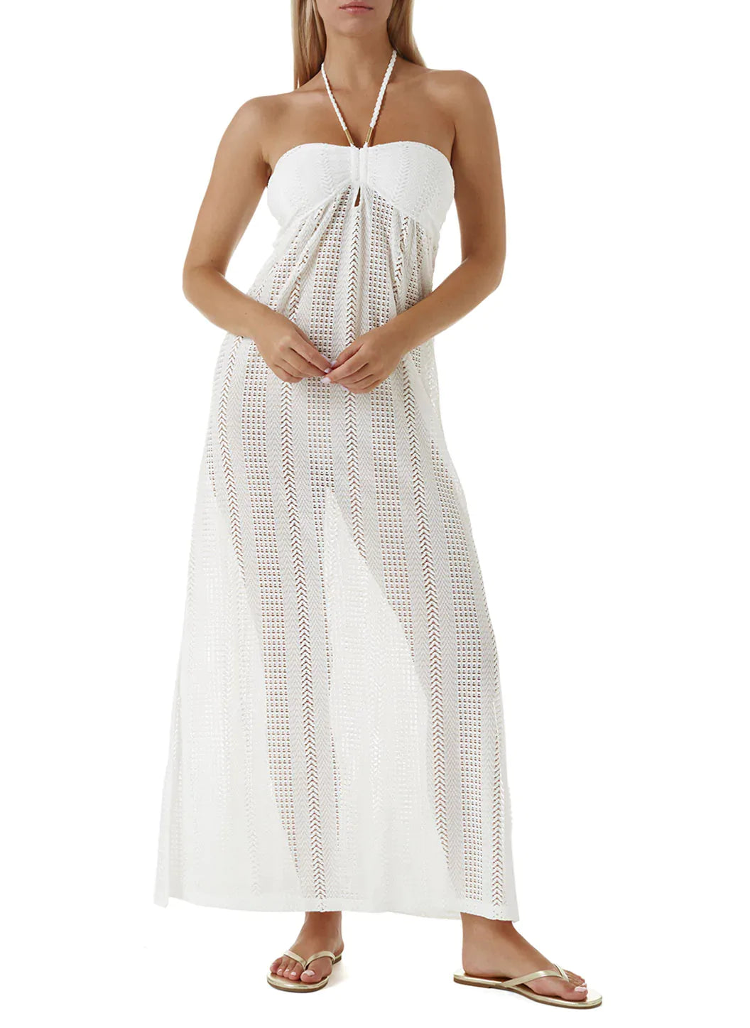 Mila White Dress Model 2023 F  