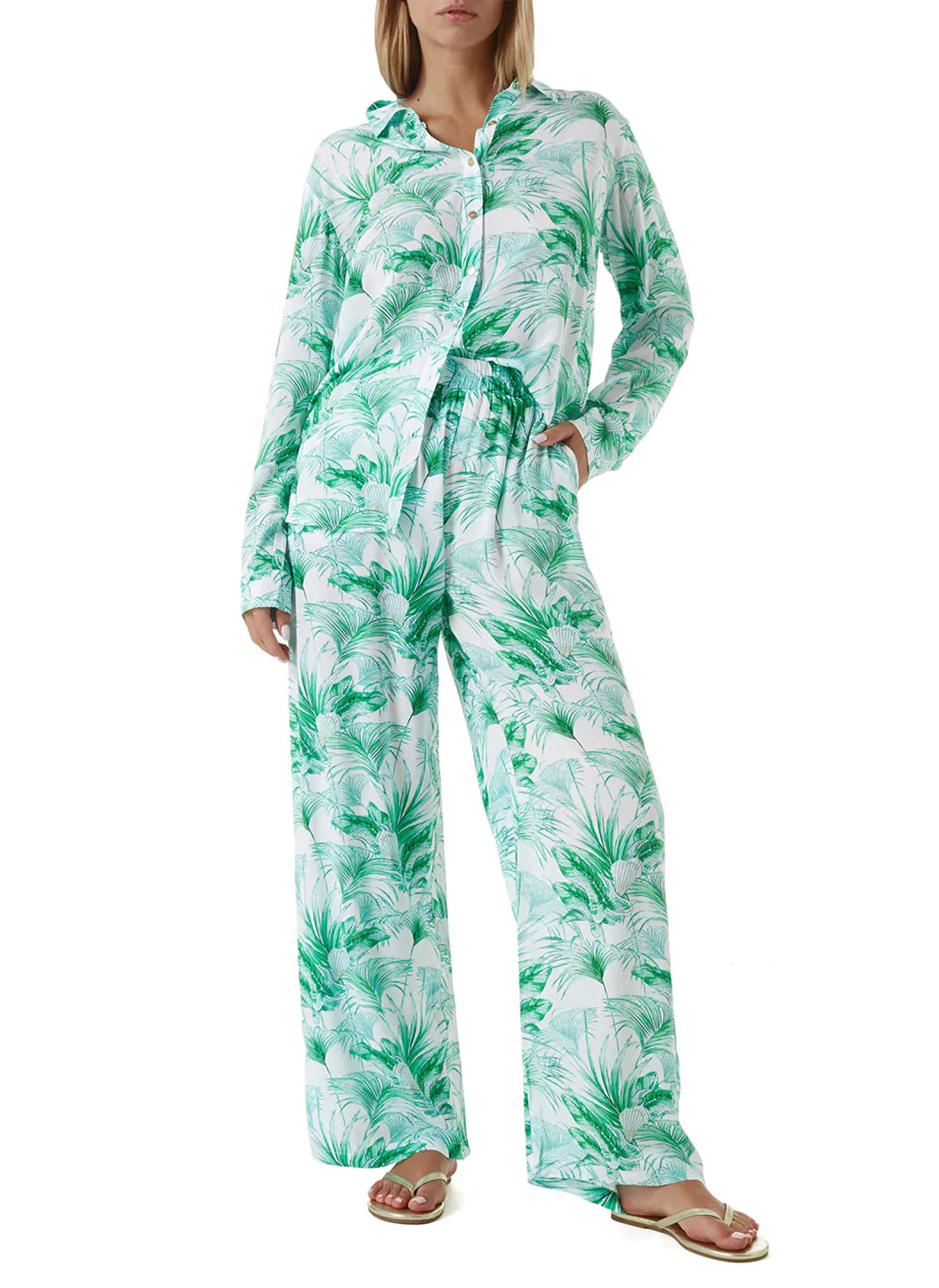 Millie Palm Shirt Model 2023 F  