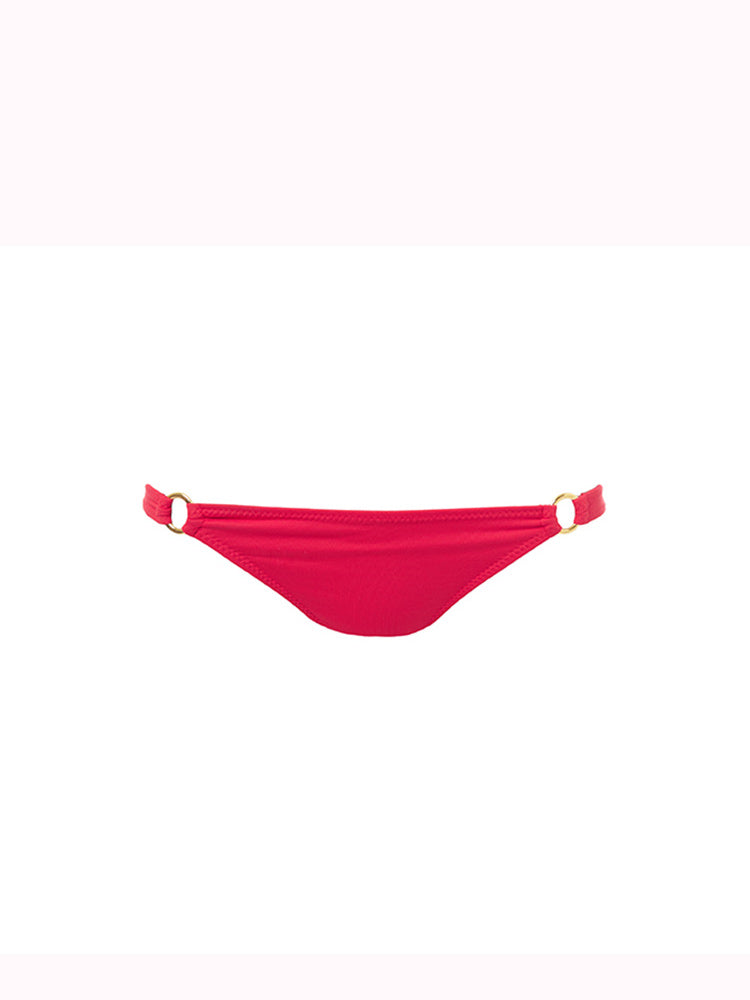 Montengro Red Bralette Ring Bikini Bottom