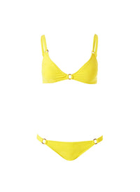 Montenegro Lemon Zigzag Bikini Bottom