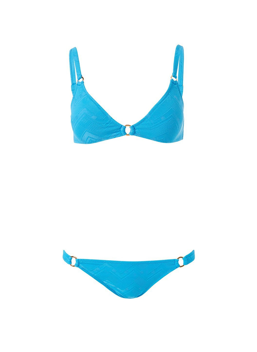 Montenegro Azure Zigzag Bikini