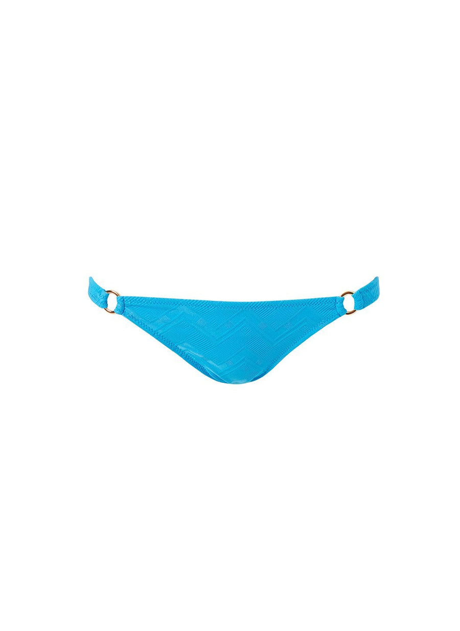 MontenegroÂ Azure Zigzag Bikini Bottom