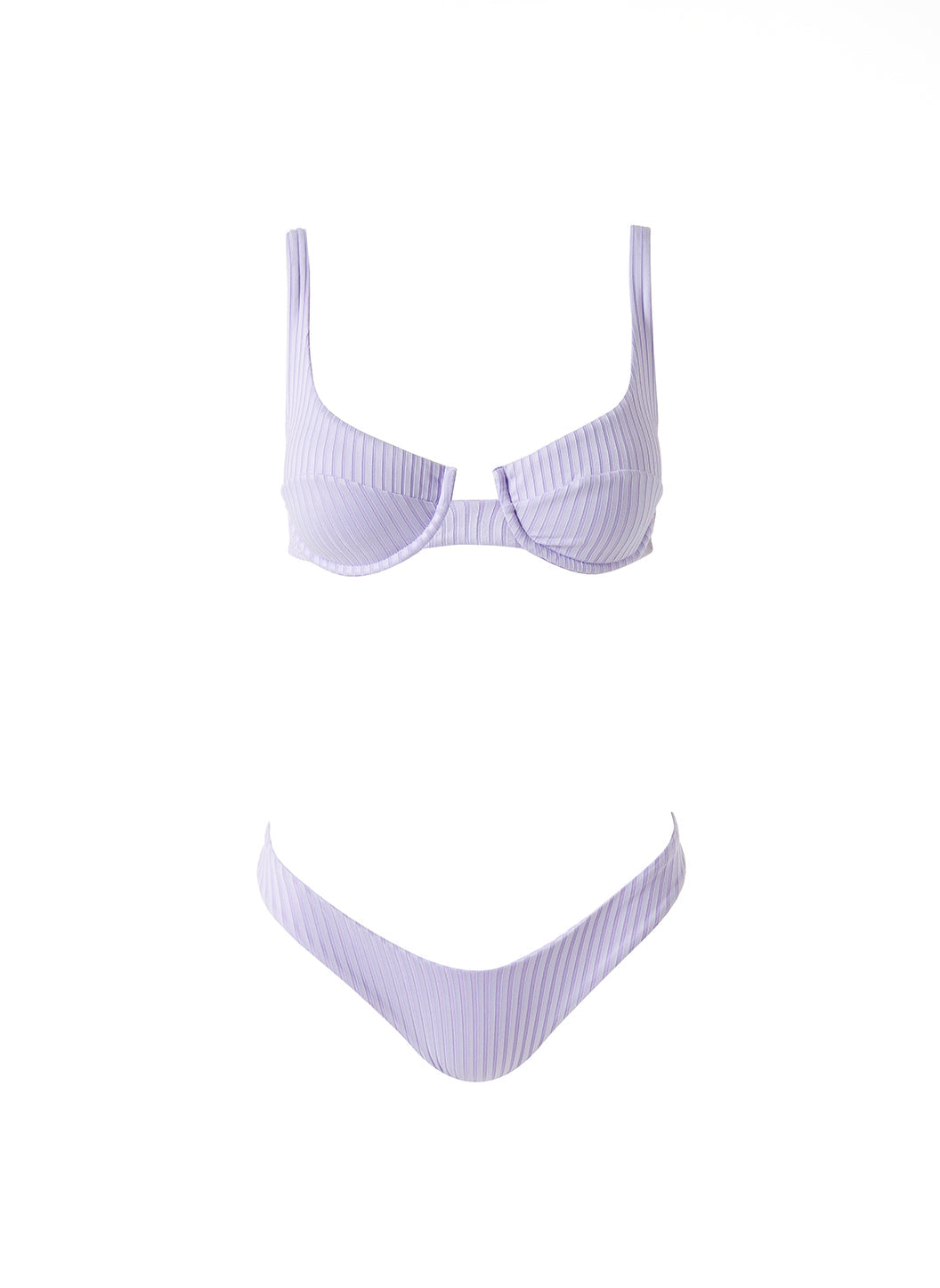 Monteral_Lavender_Ribbed_Bikini_Cutout