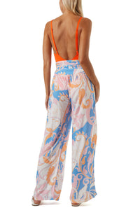 Natasha Baroque Blush Trousers