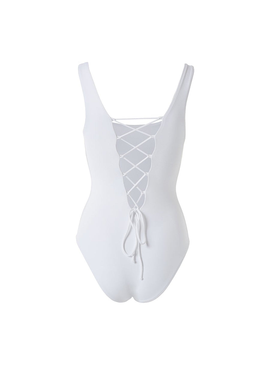 Nice White Swimsuit