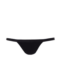 Orlando Black Seamless Band Bikini Bottom