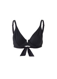 Palm Beach Black Bikini Top Cutout