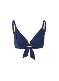 Palm Beach Navy Bikini Top Cutout 2023 