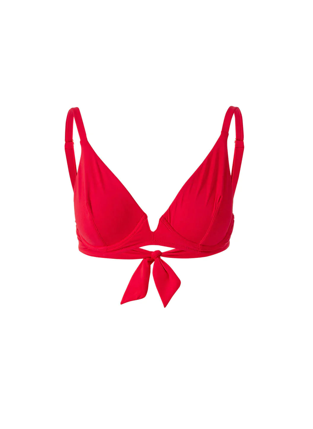 Palm Beach Red Bikini Top Cutout 2023 