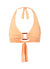 Paris Mango Halterneck Rectangle Trim Bikini Top