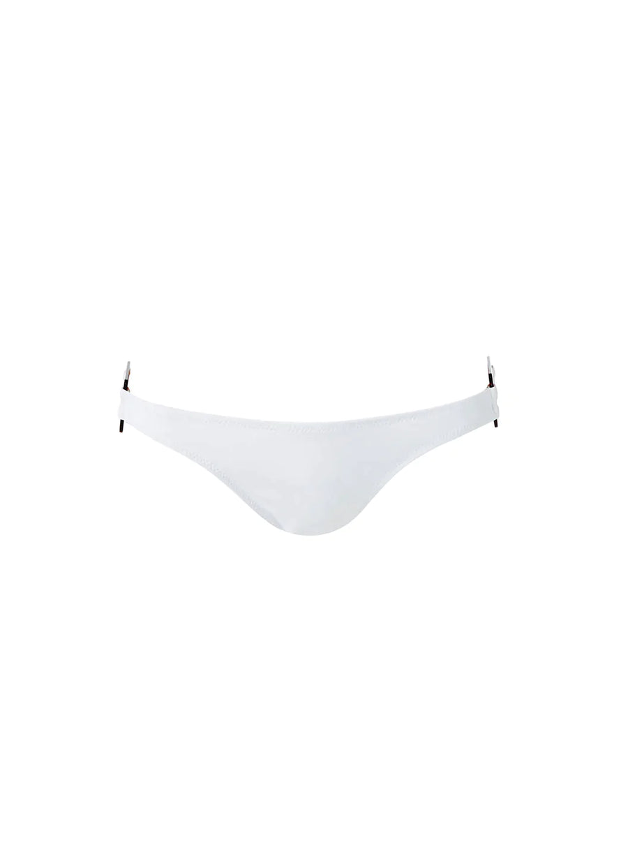 Paris White Bikini Bottom