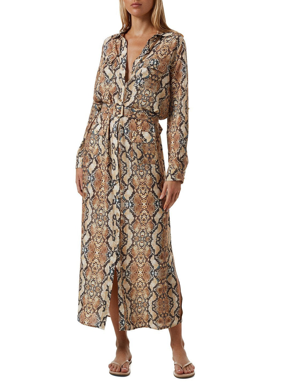 Peggy Snake print Dress
