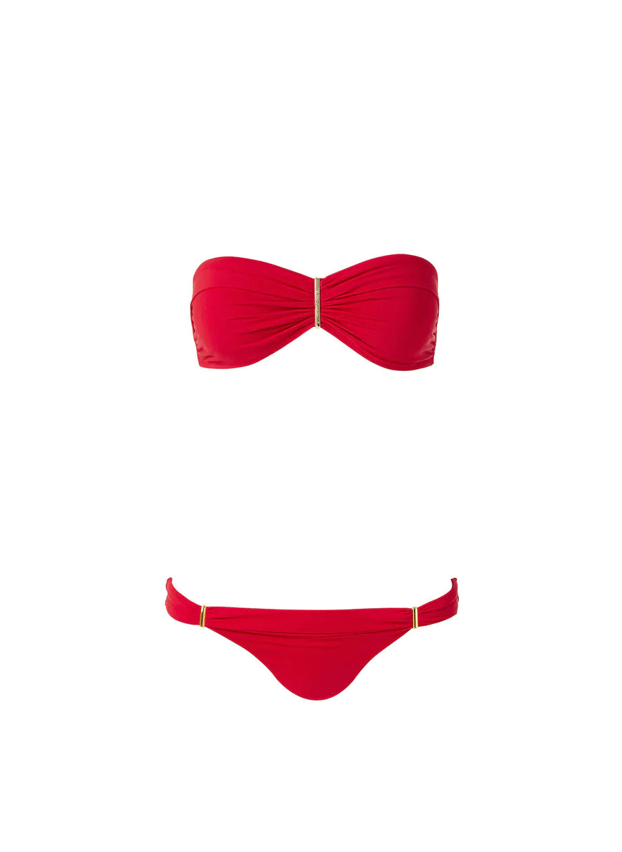 Positano Red Bikini Cutout 2023   