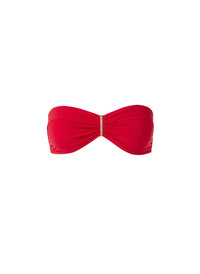 Positano Red Bikini Top Cutout 2023  