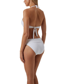 Provence White Pique Bikini