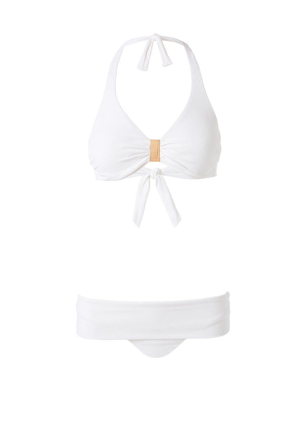 Provence White Pique Bikini | Official Site