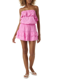 Salma Pink Dress Model 2023 F  