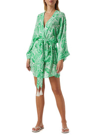 Sienna Foile Kaftan MODEL F2
