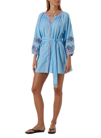 Tania Cornflower Blue Kaftan