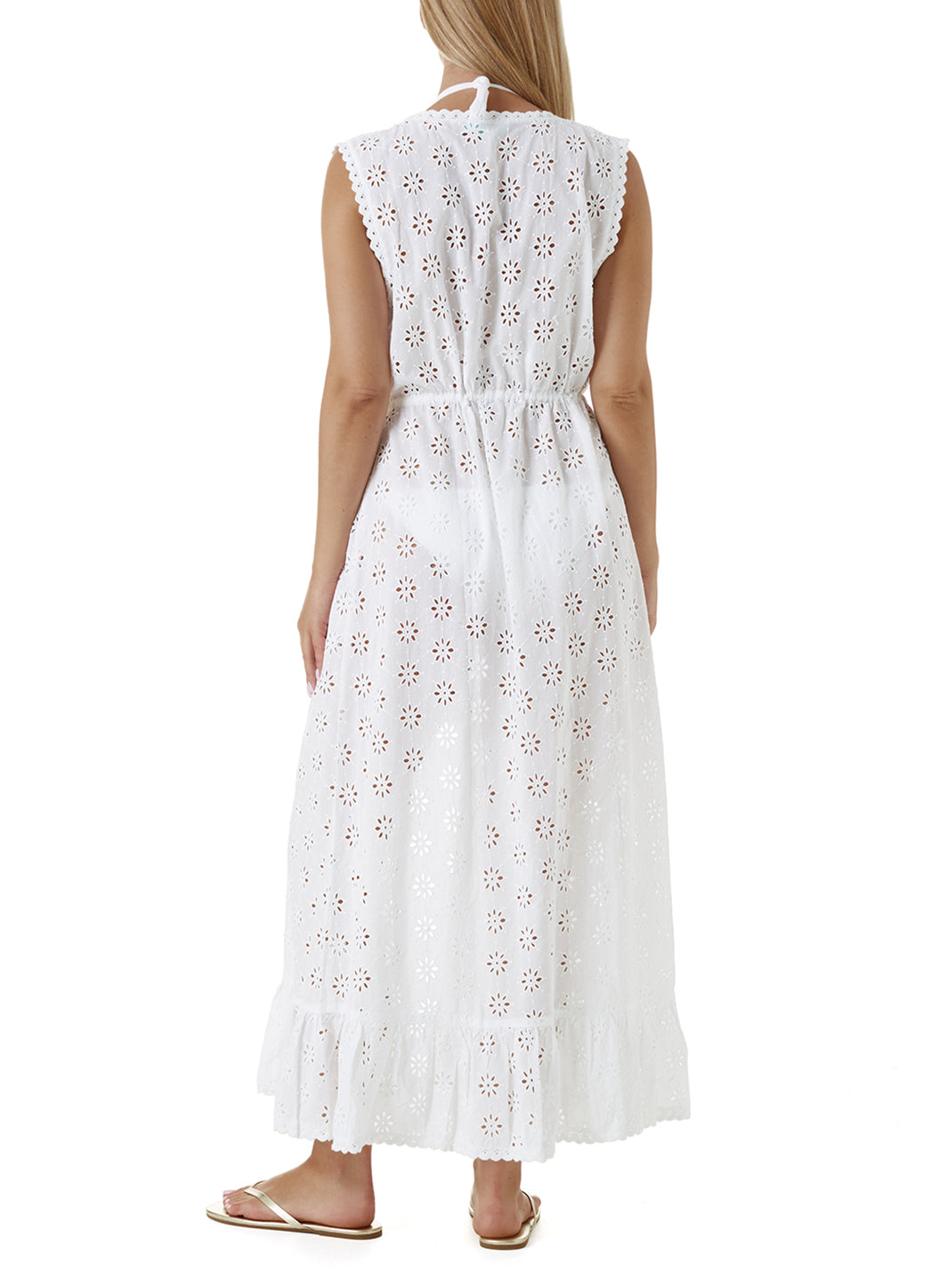 Tessa White Kaftan | Official Site