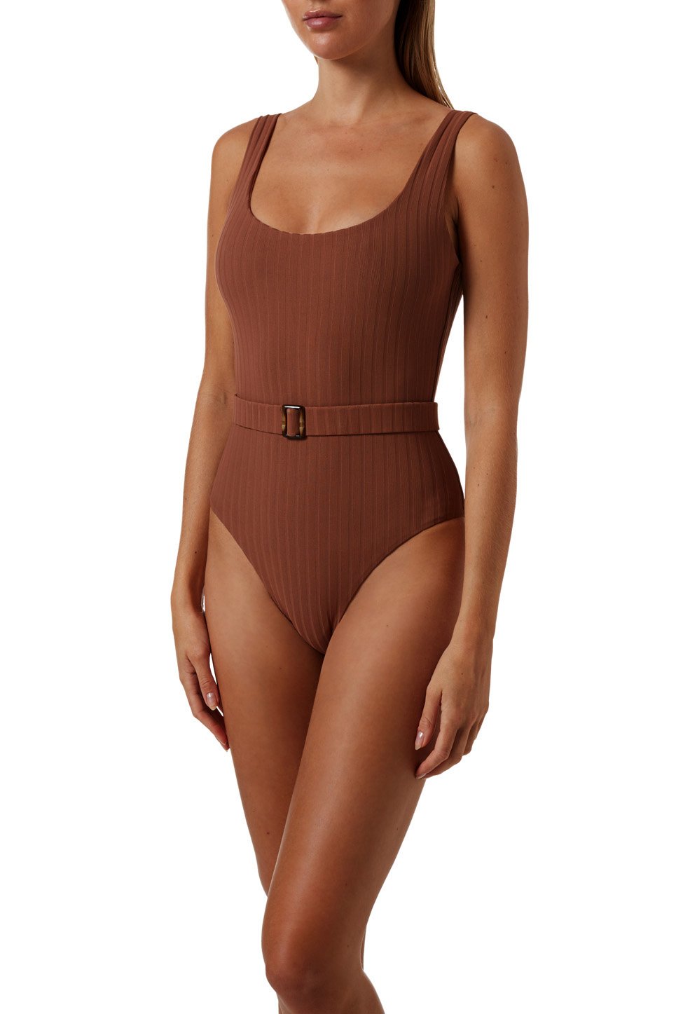 Texas Ribbed Coco Swimsuit