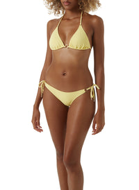 Venice Yellow Textured Bikini Model F