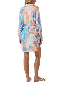 Veronica Baroque Blush Dress