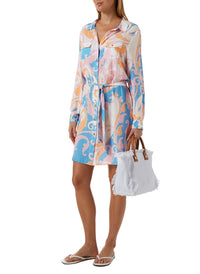 Veronica Baroque Blush Dress