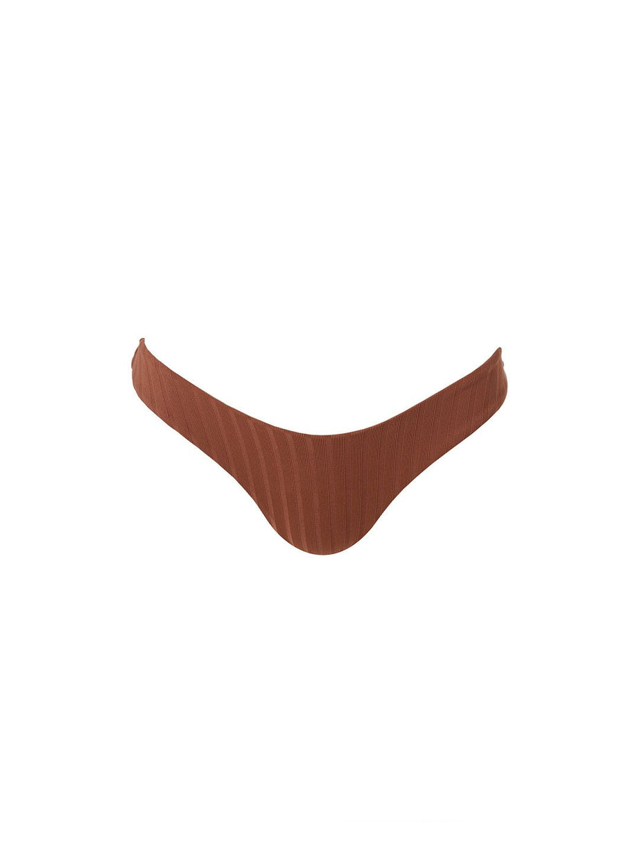 Vienna Ribbed Coco Bikini Bottom
