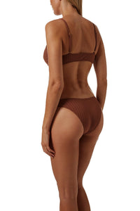 Vienna Ribbed Coco Bikini