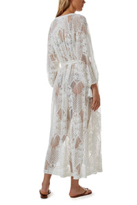 Yasmin White Kaftan