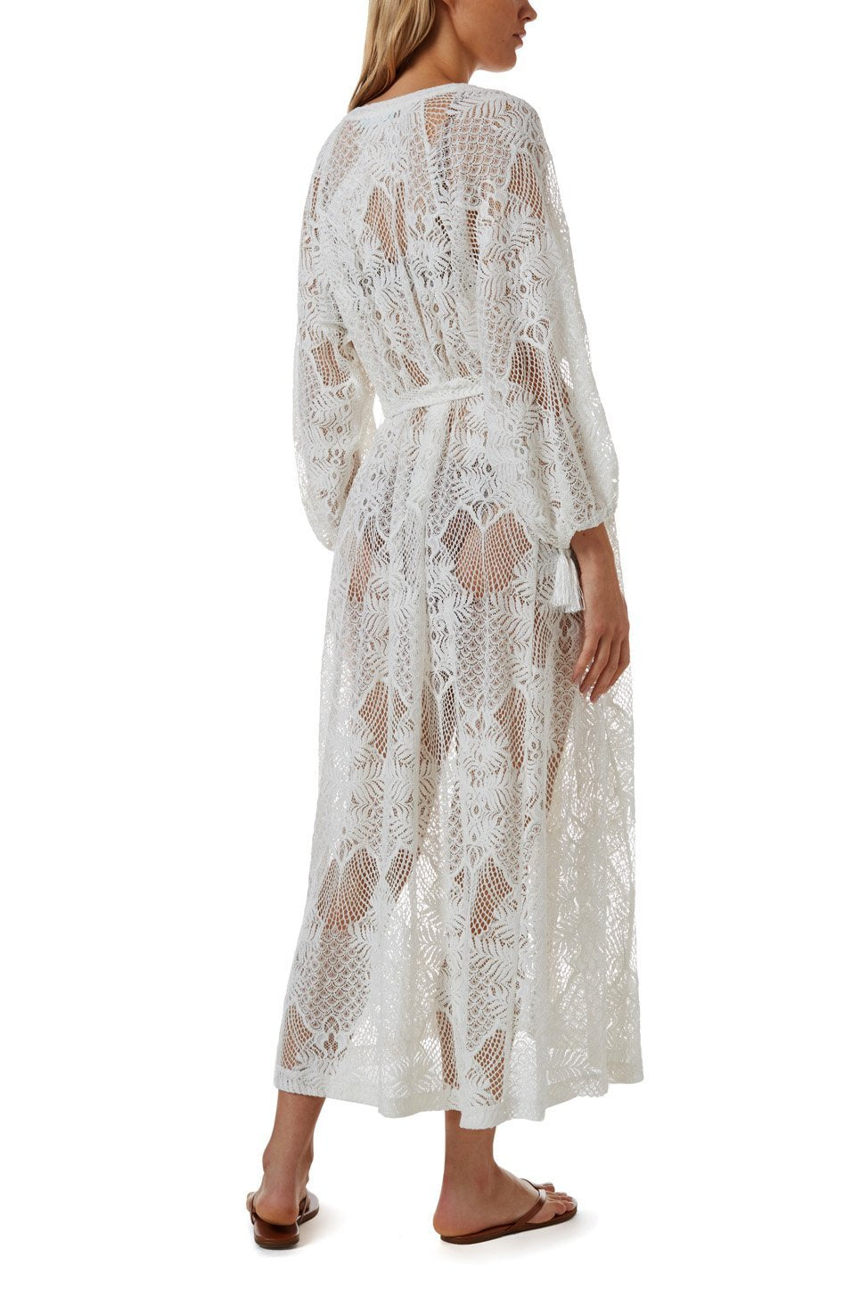 Yasmin White Kaftan